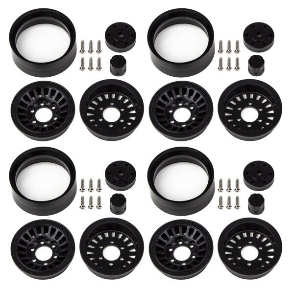 Element RC Enduro Urbine Wheels, 1.55", black