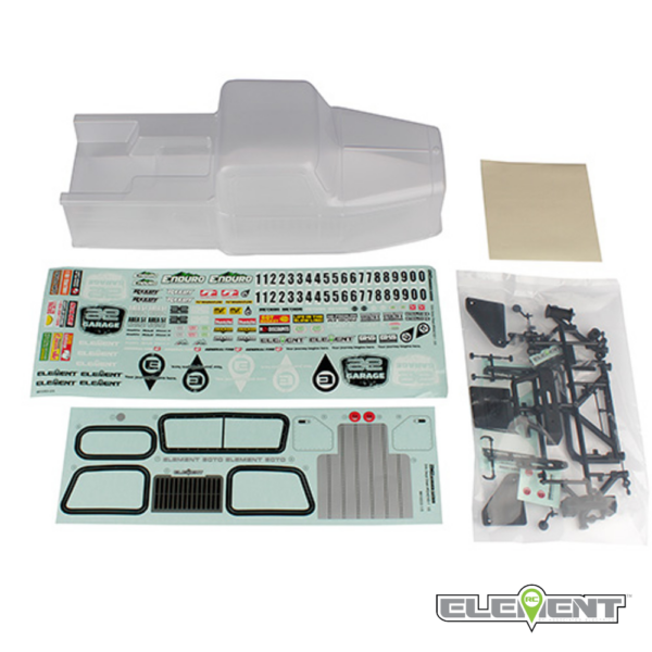 Element RC Enduro Ecto Body Set, clear (42161)