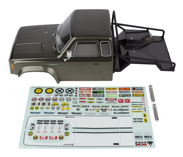 Element RC Sendero HD Titanium Body Set, painted