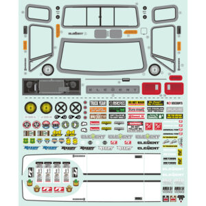 Element RC Sendero HD Decal Sheet