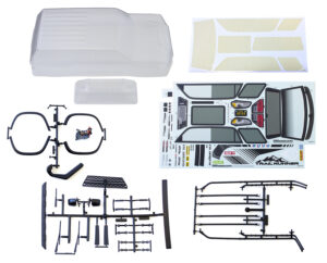 Element RC Trailrunner Body Set, clear