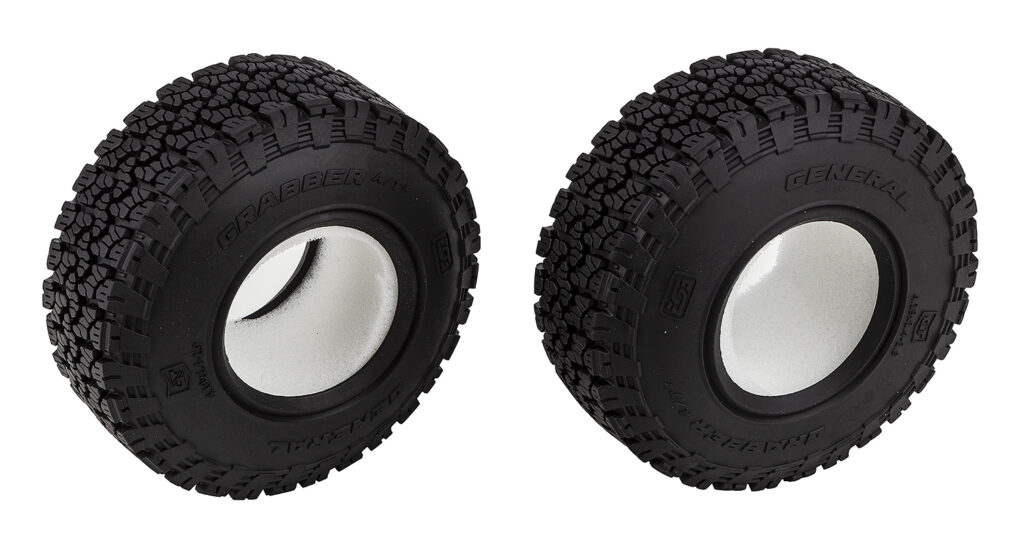 Element RC General Grabber A/T X Tires, 1.9" x 4.19" dia