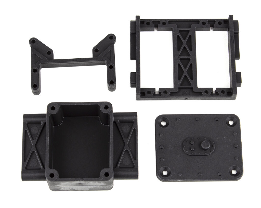 Element RC Enduro SE, Servo Mounts and Fuel Cell