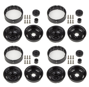 Element RC Enduro Steelie Wheels, 1.9", black