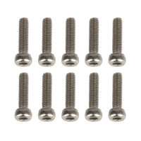 Element RC M2.6x10mm SHCS, silver