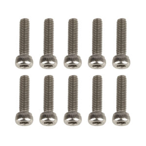 Element RC M2.6x10mm SHCS, silver