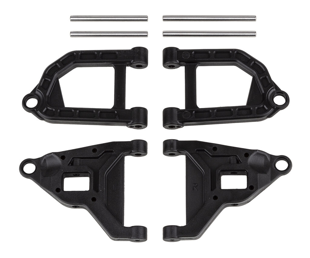 Element RC Enduro IFS 2, Suspension Arms and Hinge Pins