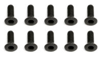 Team Associated Screws, 2x0.4x6 in FHCS