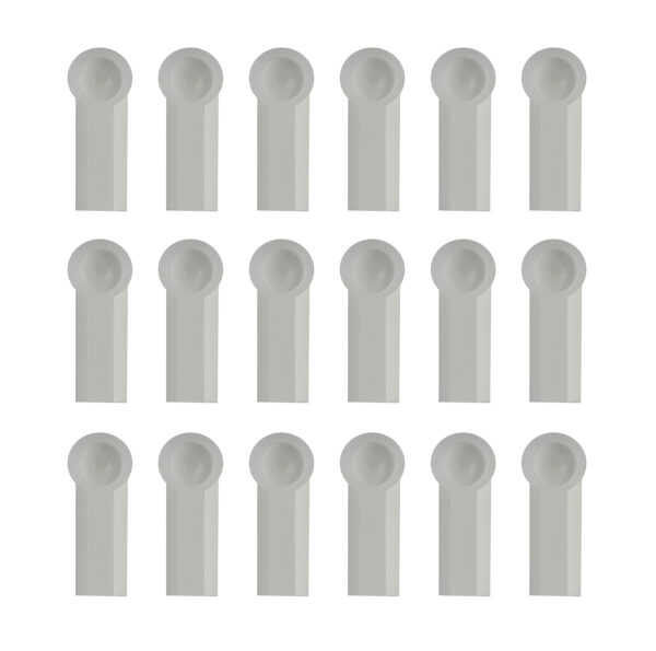 Team Associated RC10 Ball Cups, white