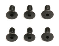 Team Associated Screws, 4-40 x 1/4 in FHCS