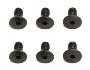 Team Associated Screws, 4-40 x 1/4 in FHCS