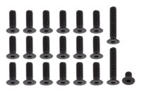 Team Associated RC10CC 8-32 Screw Set, black