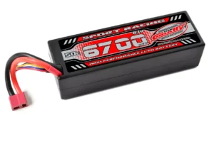 6700mAh 50C 11.1V 3S LiPo Corally Sport Racing (T-Plug)