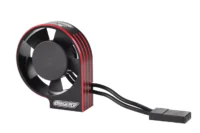 Team Corally Ultra High Speed Cooling Fan XF-30 w/BEC connector - 30mm Red