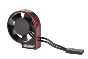 Team Corally Ultra High Speed Cooling Fan XF-30 w/BEC connector - 30mm Red