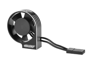 Team Corally Ultra High Speed Cooling Fan XF-30 w/BEC connector - 30mm Black