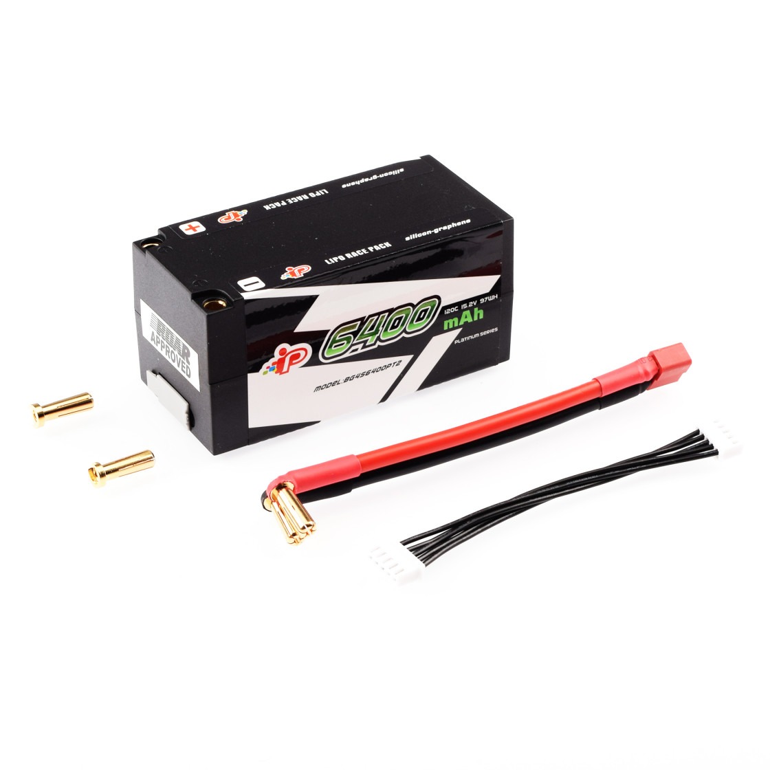 6400mAh 120C 15.2V 4S LiPo Shorty "Intellect" 2 6400mAh 120C 15.2V 4S LiPo Shorty "Intellect"