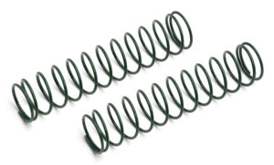 Team Associated Rear Shock Springs, green, 1.90 lb
