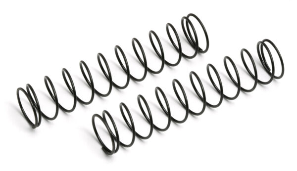 Team Associated Rear Shock Springs, Black, 1.74 lb