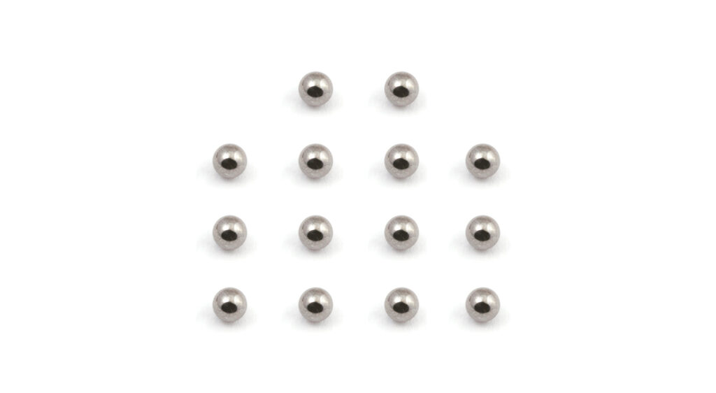 Team Associated Carbide Diff Balls, 3/32 in