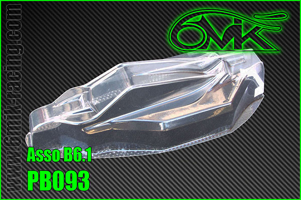 6Mik 1/10 Body fiting Asso B6.1 JC 1 6Mik 1/10 Body fiting Asso B6.1 JC