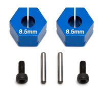Team Associated FT Clamping Wheel Hexes, 8.5mm