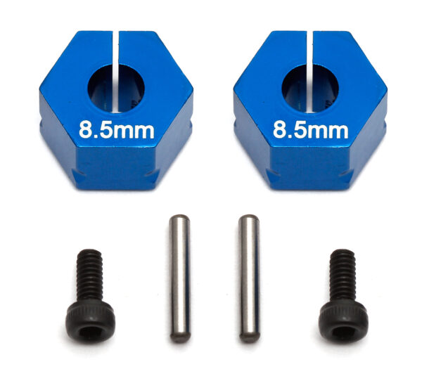 Team Associated FT Clamping Wheel Hexes, 8.5mm