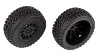 Team Associated Multi-terrain Tires and Method Wheels, mounted