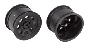 Team Associated SR10 Rear Wheels, black