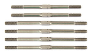 Team Associated RC10T6.1 FT Titanium Turnbuckle Set, silver
