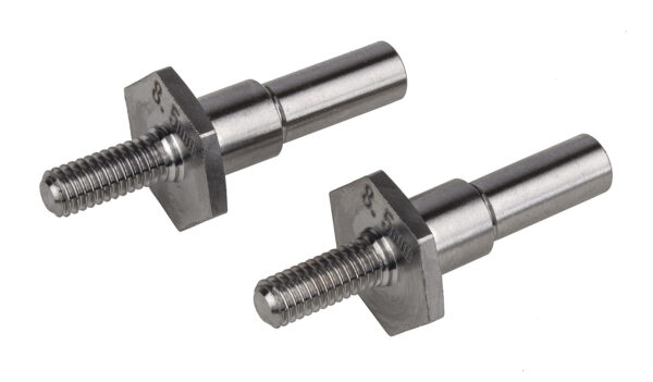 Team Associated RC10T6.2 FT Titanium Front Axles, 8.5mm