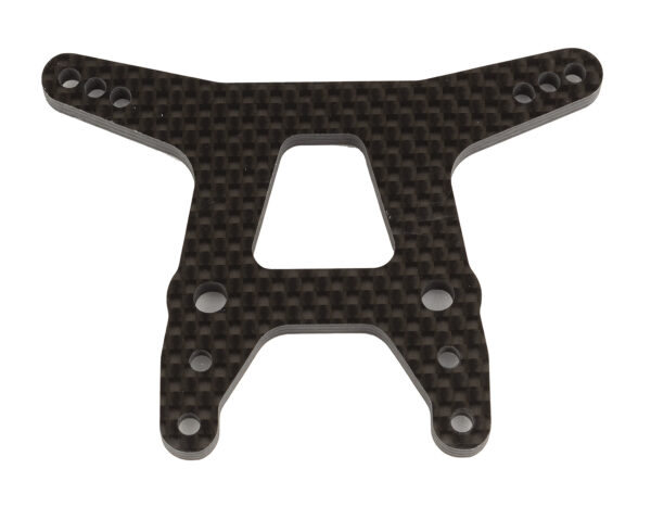 Team Associated RC10T6.2 Front Shock Tower, gull wing, carbon fiber
