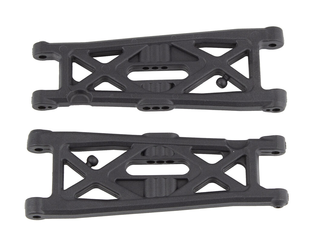 Team Associated RC10SC6.2 FT Front Suspension Arms, carbon fiber