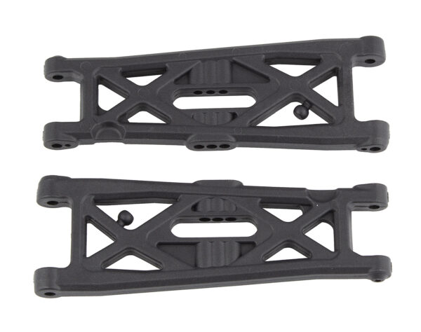 Team Associated RC10SC6.2 FT Front Suspension Arms, carbon fiber