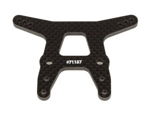 Team Associated RC10T6.4 Front Shock Tower, gull wing, carbon fiber