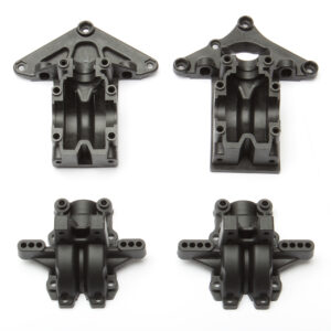 Team Associated Gearboxes, front and rear