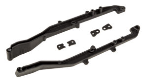 Team Associated RC10SC6.4 FT Side Rails and Tower Wedges, carbon
