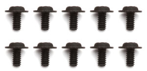 Team Associated Screws, 2x4 mm BHPS, flanged