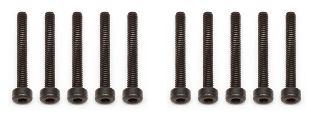 Team Associated Screws, 2x16 mm SHCS (for adj. body mount)