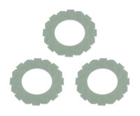Team Associated FT Octalock LCF Slipper Pads, 19mm