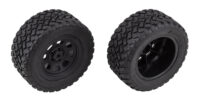 Team Associated Pro2 LT10SW Rear Wheels and Tires, mounted