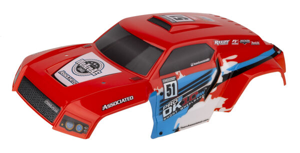 Team Associated Pro2 DK10SW Desert Buggy Body, orange