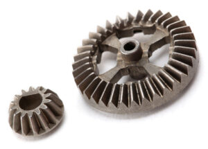 LaTrax Ring gear, differential/ pinion gear, differential (metal)