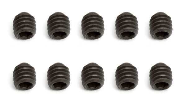 Team Associated Set Screws, 4x4 mm