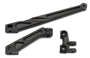Chassis Braces long RC8B3 (front and rear) (81032)
