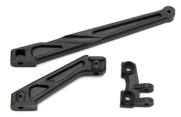 Chassis Braces long RC8B3 (front and rear) (81032)
