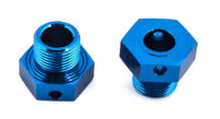 Wheel Hexes 17mm +2mm wide RC8 (81080)