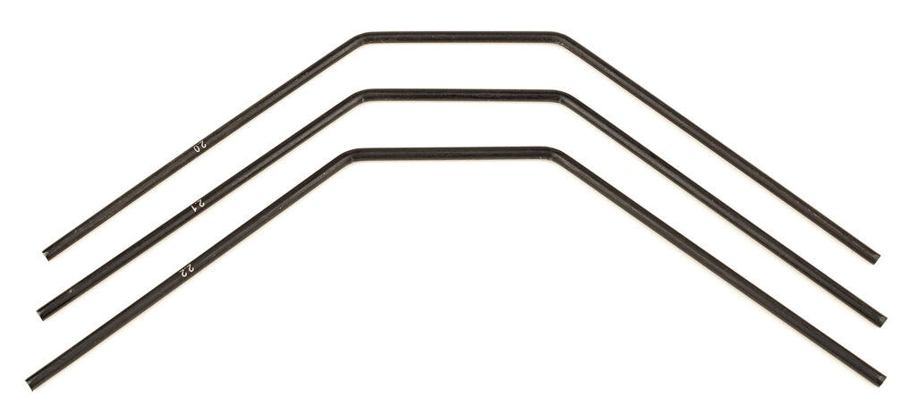 Anti-roll Bars 2.0-2.2mm RC8B3 FT Front (81129)