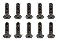 Team Associated Screws, 4x16 mm FHCS