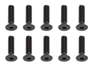 Team Associated Screws, 4x16 mm FHCS